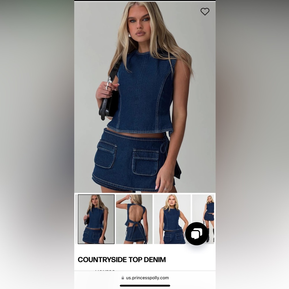 CountrySide Denim Set PrincessPolly